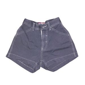 grey stitched old navy shorts